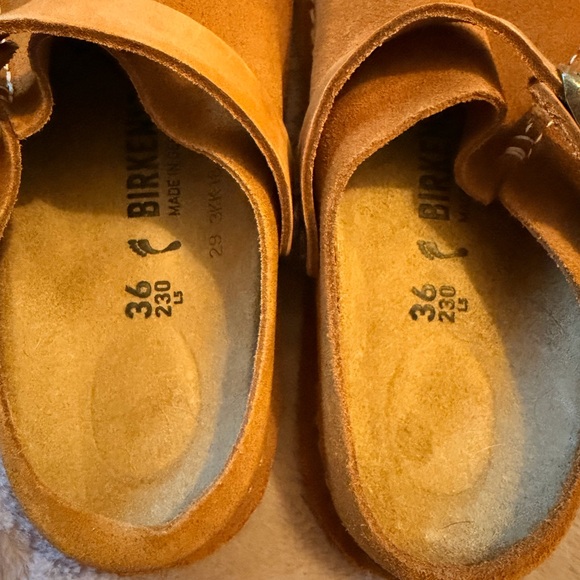 Birkenstock Suede Shoes NWOT never worn - Picture 3 of 6